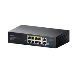 CUDY FS1010PG - 8-Port 10/100M PoE+ Switch with 2 Gigabit Uplink Ports 120W - 1