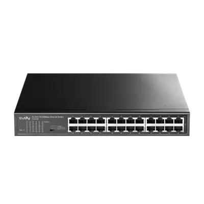 CUDY FS1024 - 24-Port 10/100 Mbps Metal Switch - 2