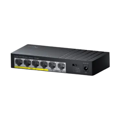 CUDY FS106P - 6-Port 10/100M PoE+ Switch 36W - 1