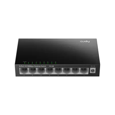 CUDY FS108 - 8-Port 10/100 Mbps Metal Switch - 1
