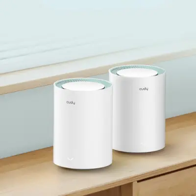 CUDY M1300(2-Pack) - AC1200 Wi-Fi Gigabit Mesh Solution - 3