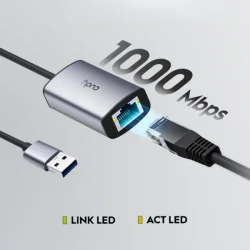 CUDY UE10A - USB-A to Ethernet Adapter - 3