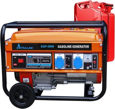EXTRALINK EGP-3000 PETROL GENERATOR 3KW 1F - 1