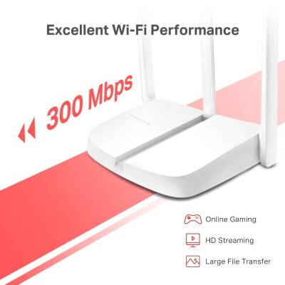 Mercusys MW306R 300 Mbps Wireless N Router - 3