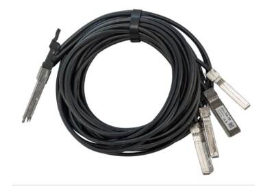 Q+BC0003-S+ QSFP+40G Break-Out Cable 4x10G 3m 0C to +70C - 1