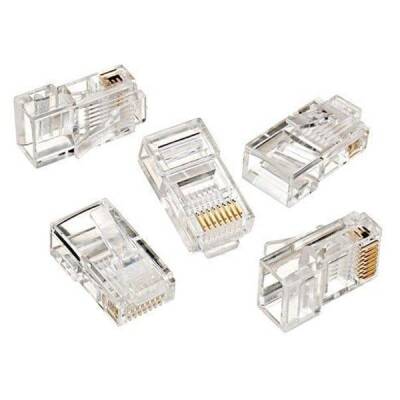 RJ45 CONNECTOR / RJ45 CAT5/CAT6 END 8P8C POWERMASTER (100-PACK) - 1