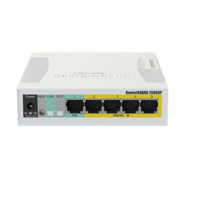 RB260GSP (CSS106-1G-4P-1S) 5 Port PoE Switch - 2