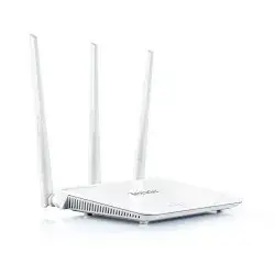 Tenda F3 4Port WiFi-N 300Mbps Router 3 Antenna - 1
