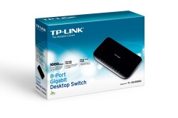 TPLINK TL SG1008D 8 PORT 10/100/1000 GBIT SWITCH - 4