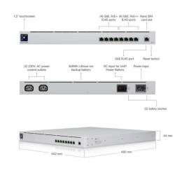 Ubiquiti USW-Mission-Critical Switch - 6
