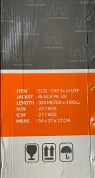 WISS ECO OUTDOOR NETWORK CABLE BLACK (305M) - 2