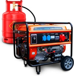 EXTRALINK EGH-5500 HYBRID GENERATOR 5,5KW 3F - EXTRALİNK