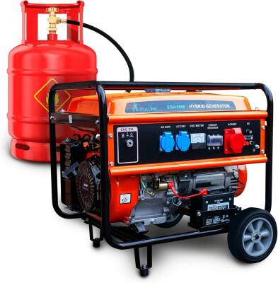 EXTRALINK EGH-5500 HYBRID GENERATOR 5,5KW 3F - 1