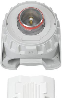 RF ELEMENTS TWISTPORT SHIELDED ADAPTOR FOR ROCKET AC - 3