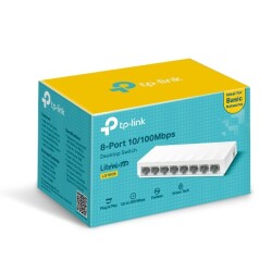 TP-LINK LS1008 8 PORT 10/100 DESKTOP SWITCH - Tp-Link
